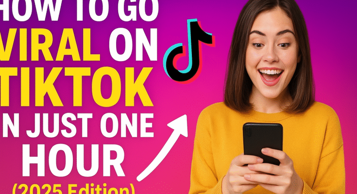 How to Go Viral on TikTok in Just One Hour