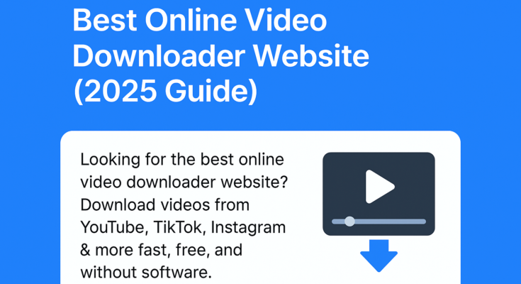 Best Online Video Downloader Website