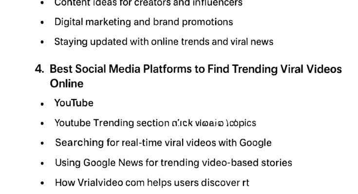 How to Find Trending Viral Videos Online