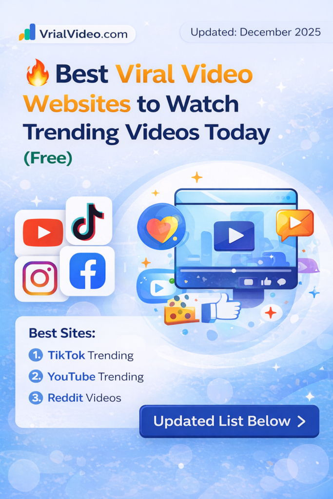 Best Viral Video Websites to Watch Trending Videos Today (Free)
