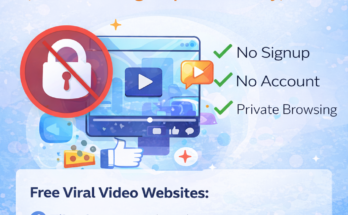 Free Viral Video Websites Without Login