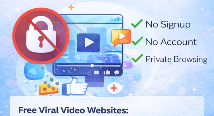 Free Viral Video Websites Without Login