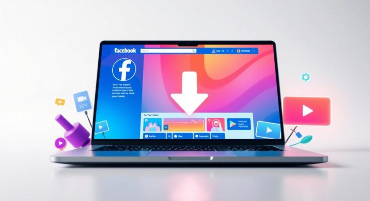 Private Facebook video downloader