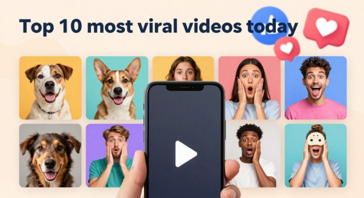Top 10 most viral videos today Latest Viral Trends