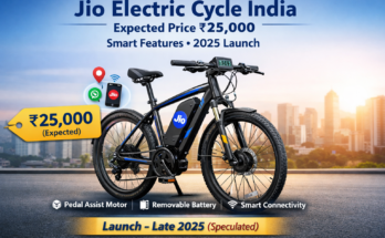 Jio Electric Cycle in India Expected Price ₹25,000, Features & Launch News
