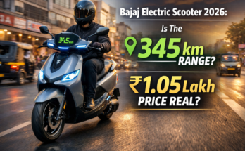 Bajaj's Electric Game-Changer: 2026 Scooter with 345 km Range at ₹1.05 Lakh