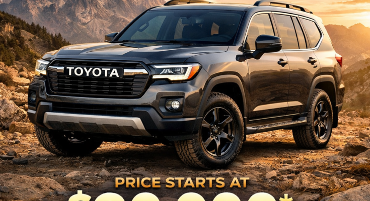 2026 Toyota Land Cruiser Price Starts at $90,000 - Full Details Revealed