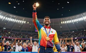 Viral Video Gold Medalist's Incredible Moment